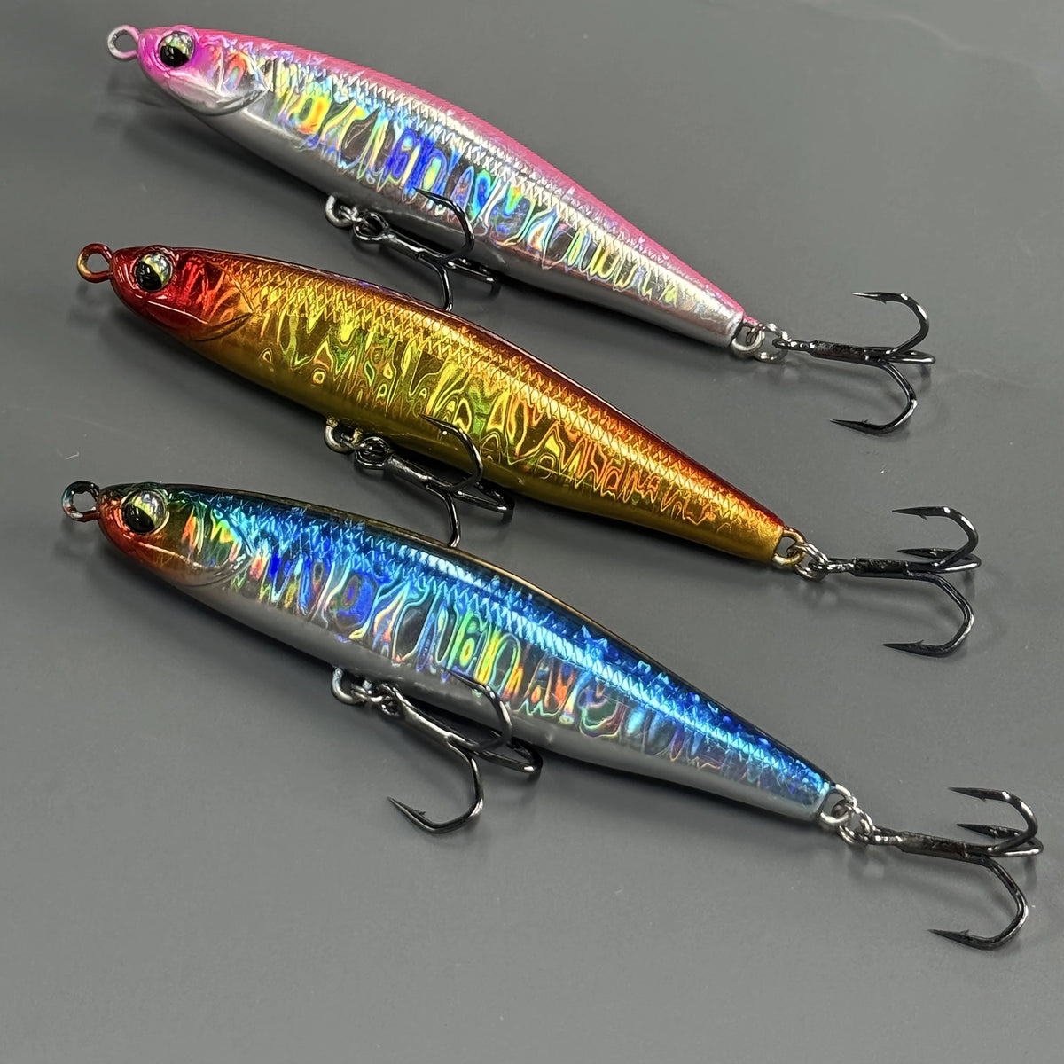 Lot De 3 Leurres De Pêche Plongeants 28,5 G