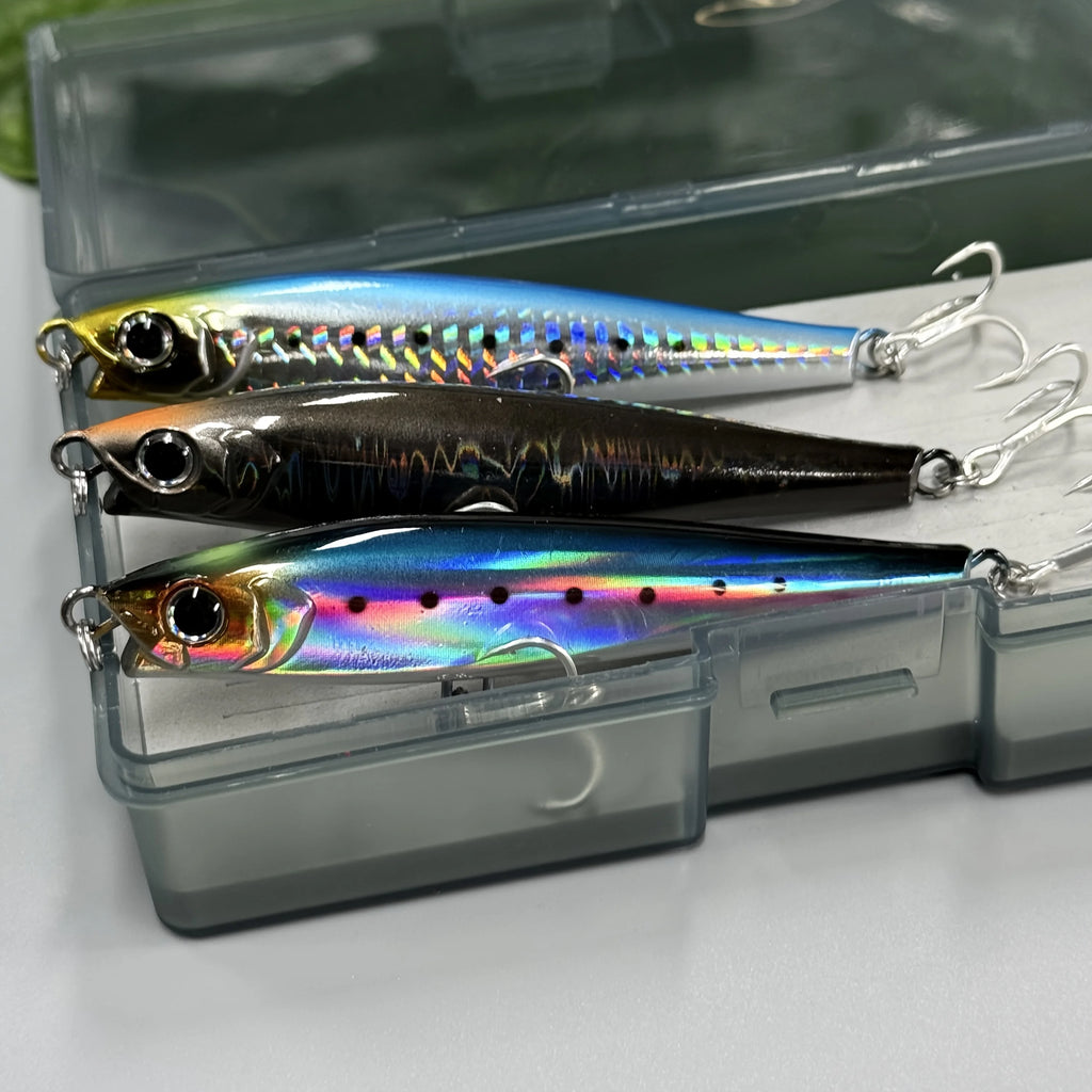 Lot De 3 Leurres Minnow Plongeants 10 Cm 38 G