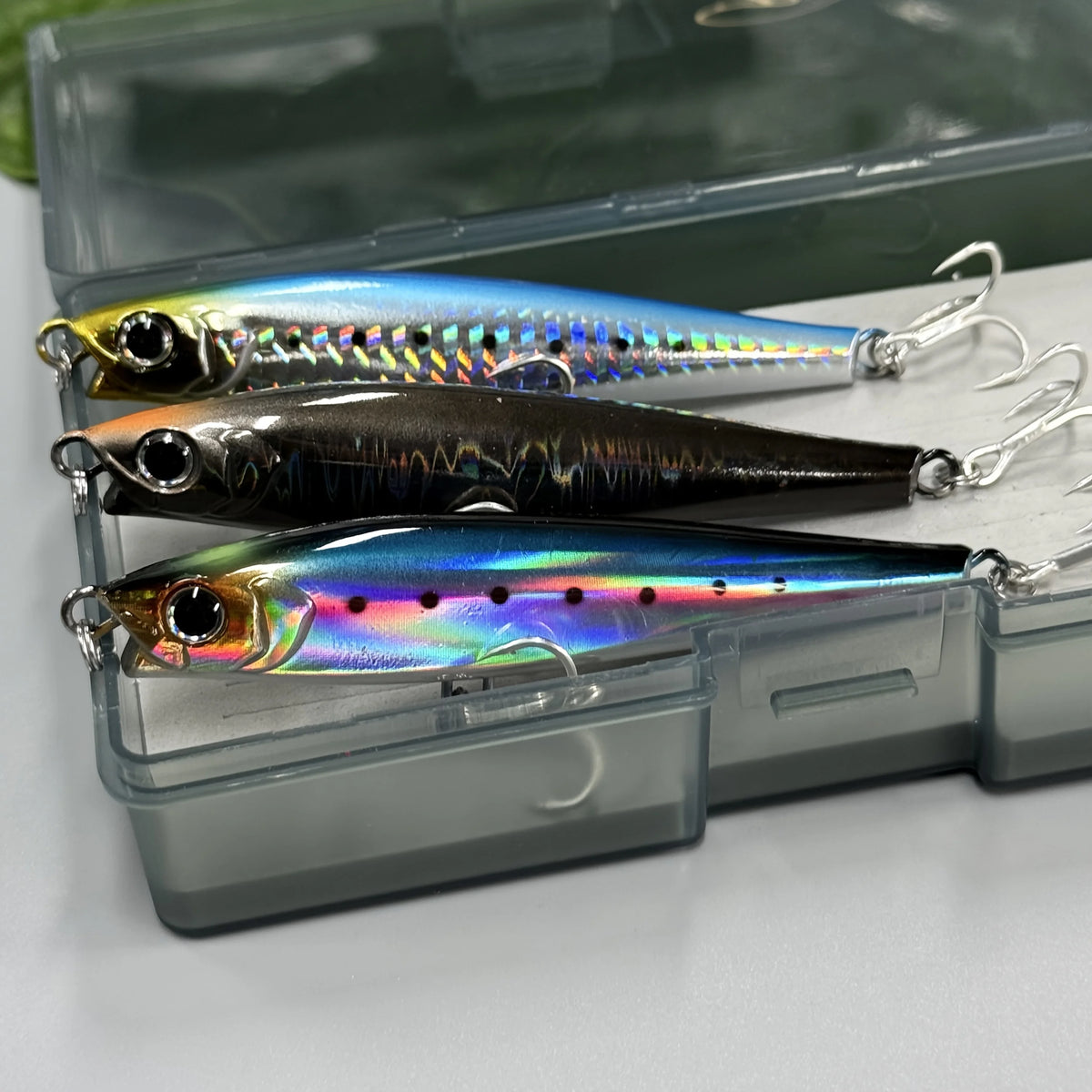 Lot De 3 Leurres Minnow Plongeants 10 Cm 38 G