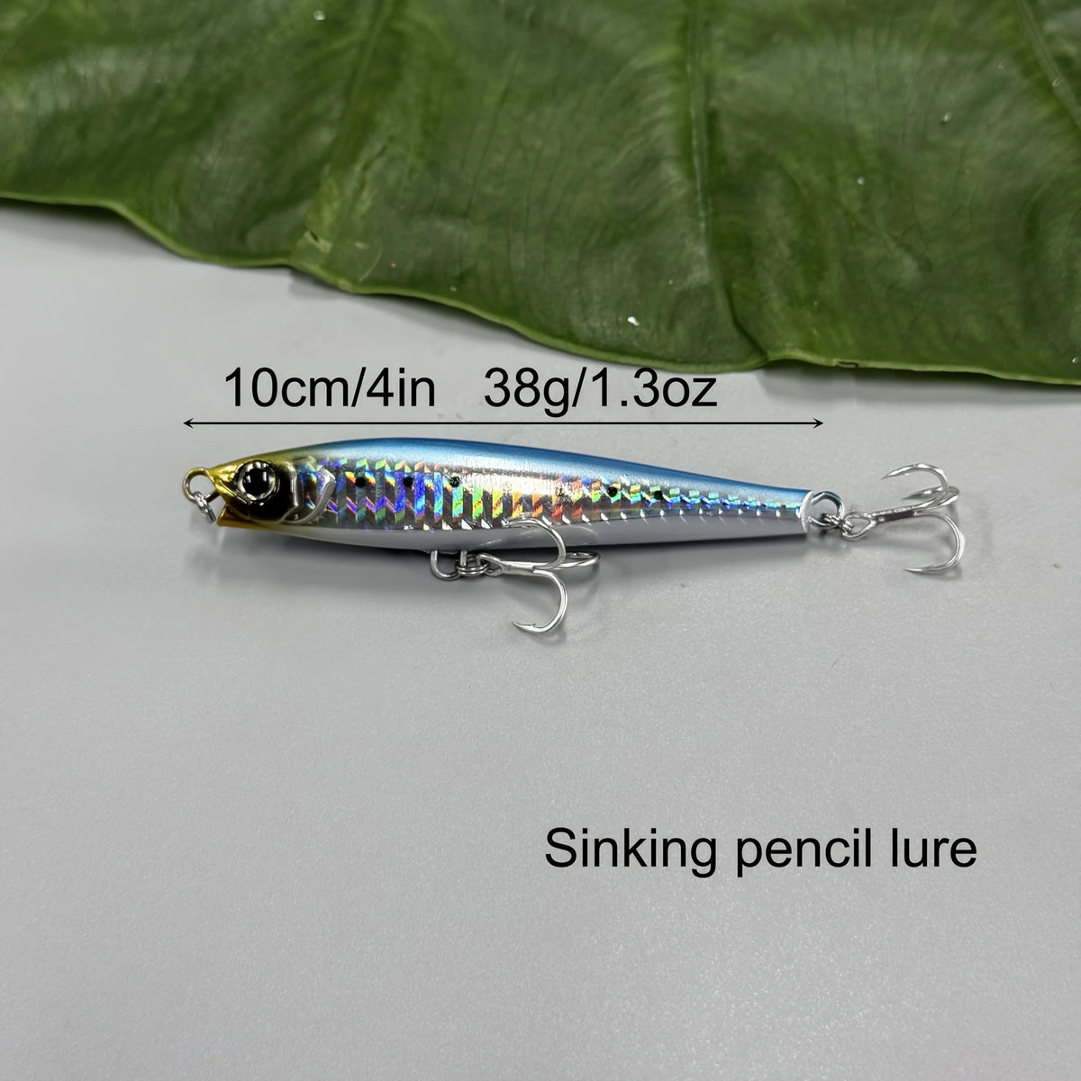 Lot De 3 Leurres Minnow Plongeants 10 Cm 38 G — photo 3