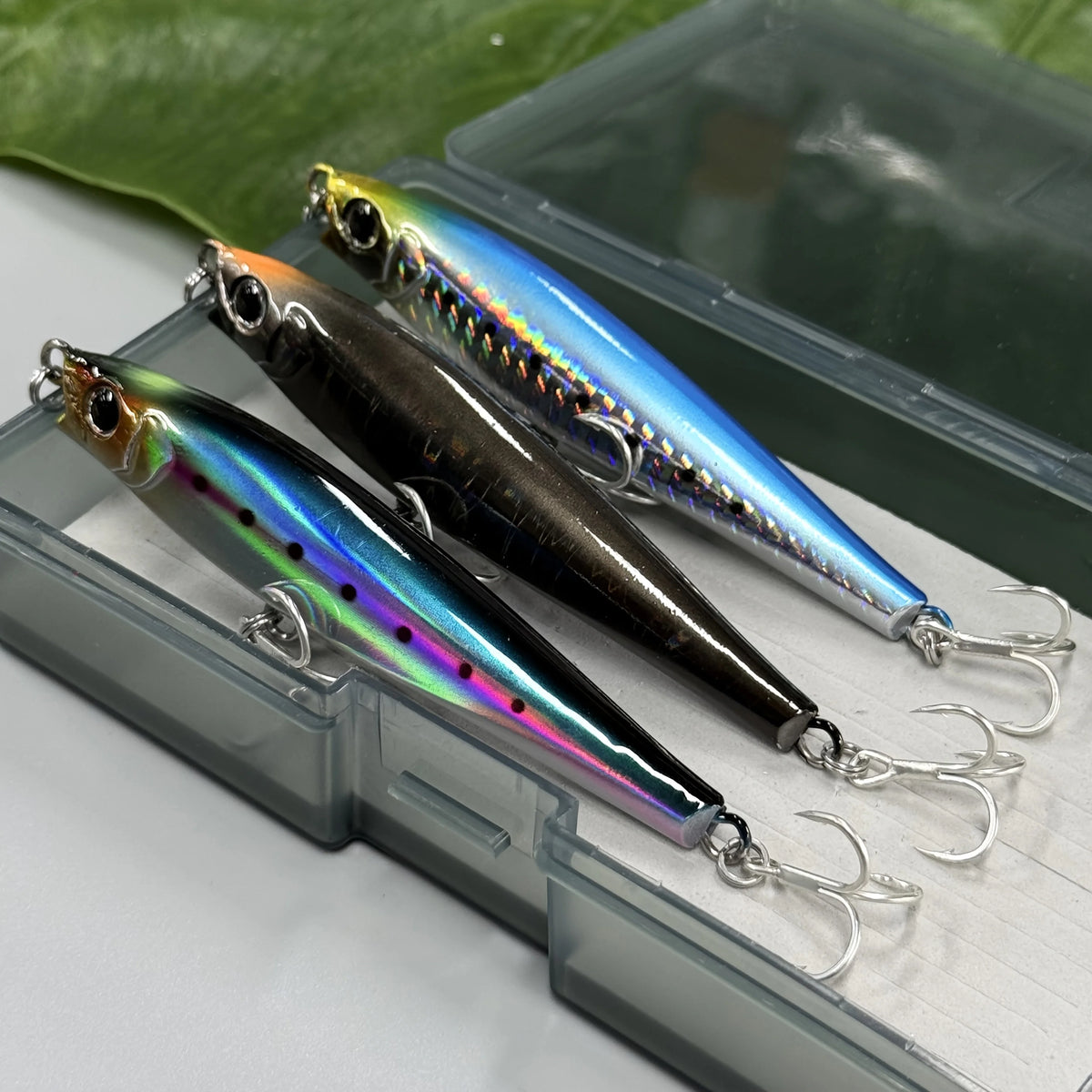 Lot De 3 Leurres Minnow Plongeants 10 Cm 38 G — photo 7