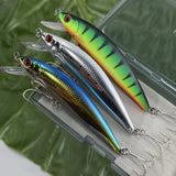 Lot De 3 Leurres Minnow Plongeants