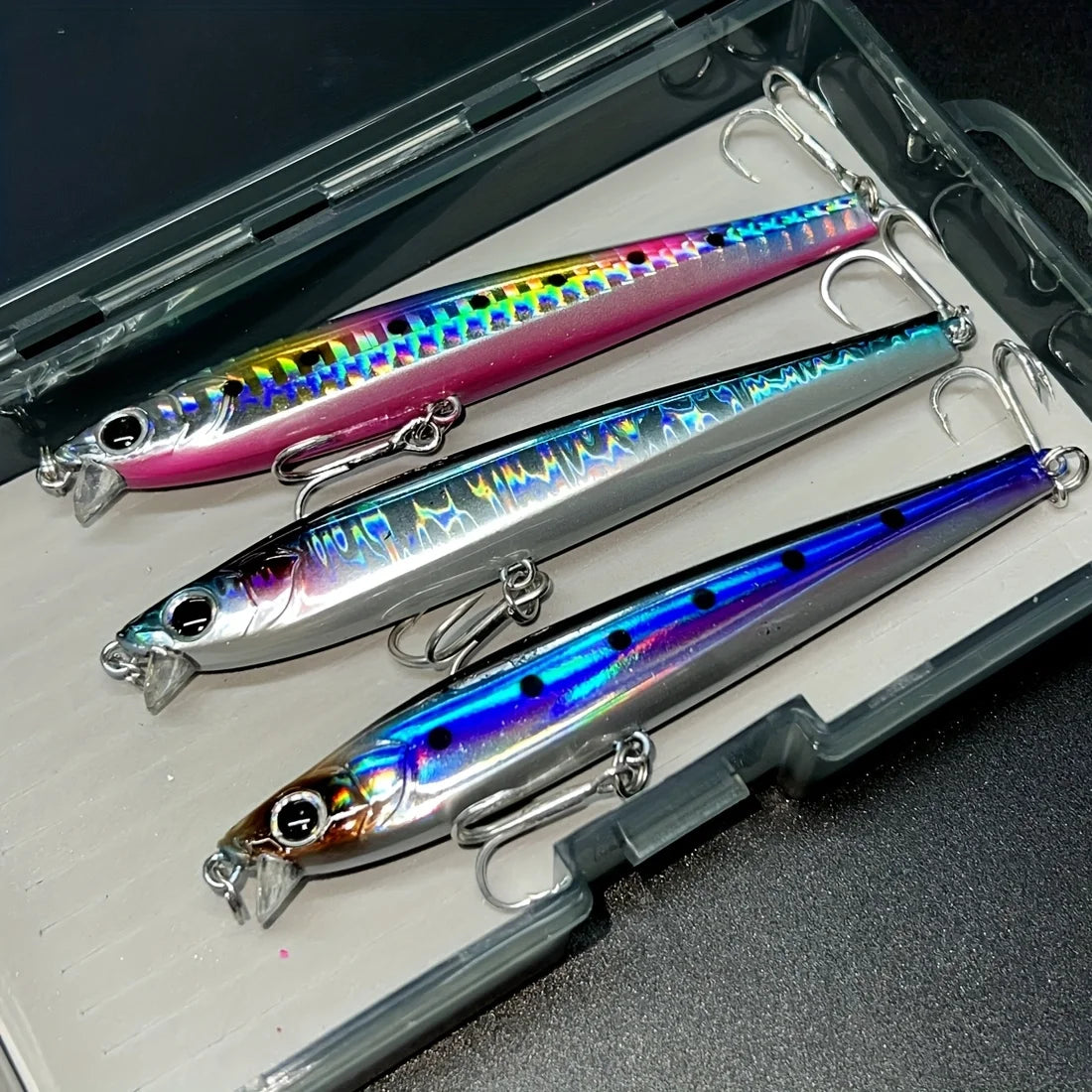 Lot De 3 Leurres Minnow Pour Pêche En Mer — photo 5