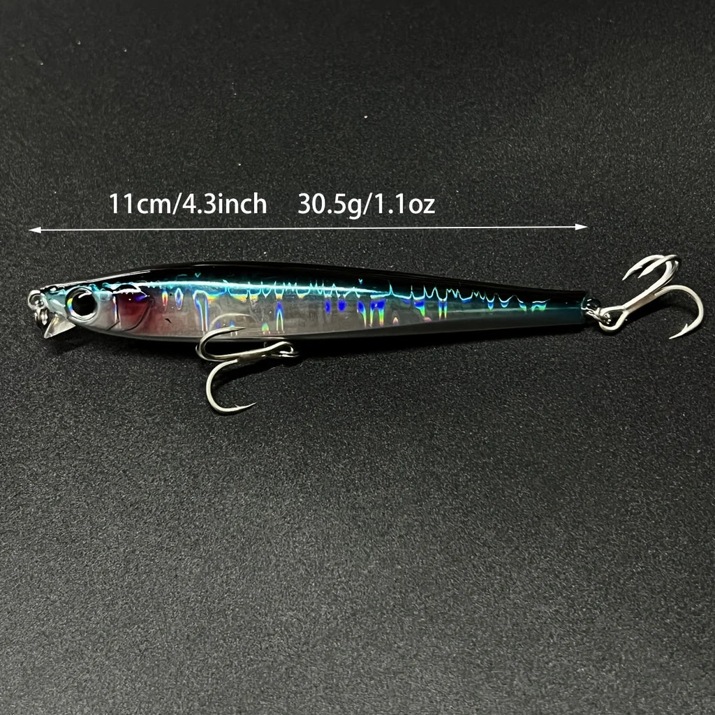 Lot De 3 Leurres Minnow Pour Pêche En Mer — photo 7