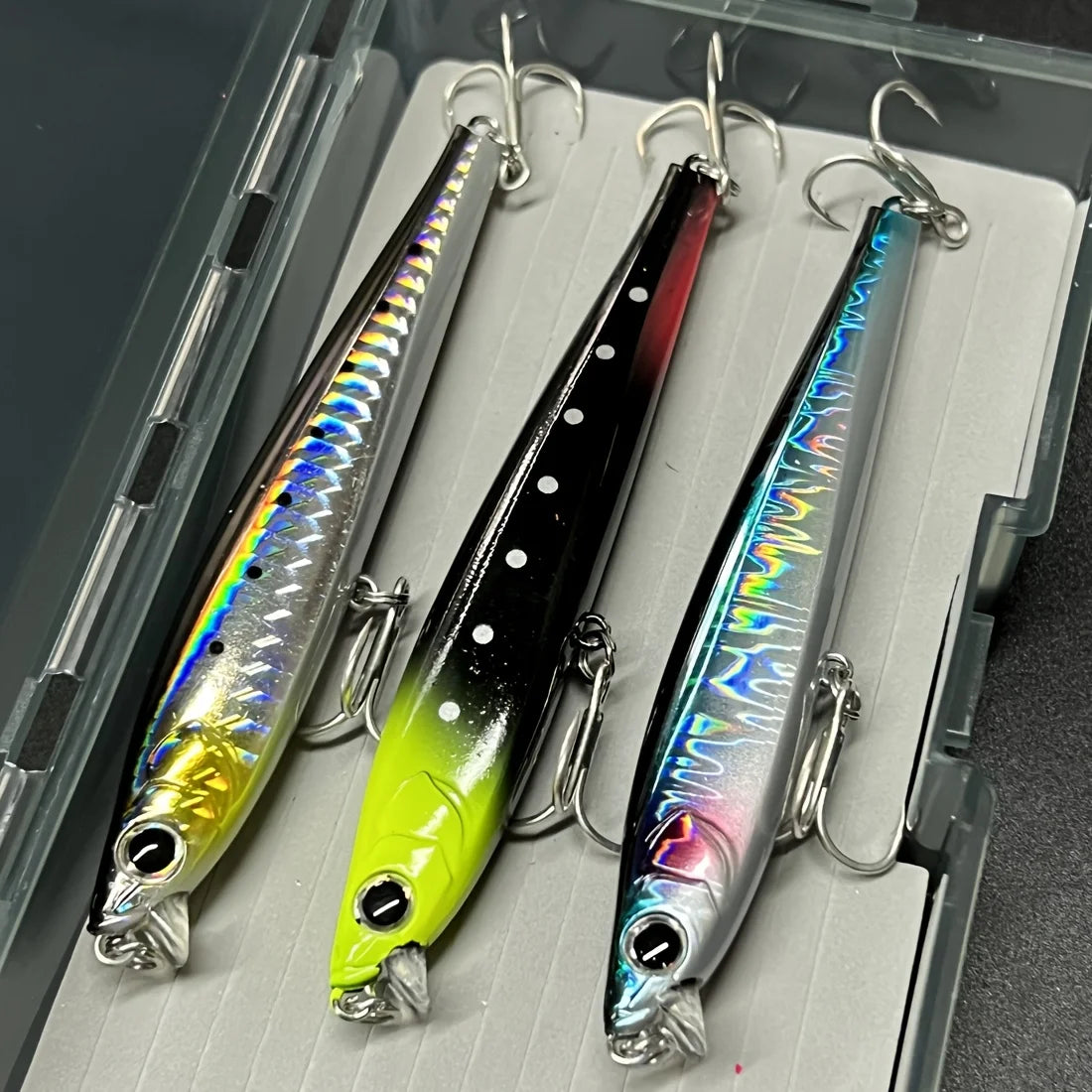 Lot De 3 Leurres Minnow Pour Pêche En Mer — illustration 1 Image