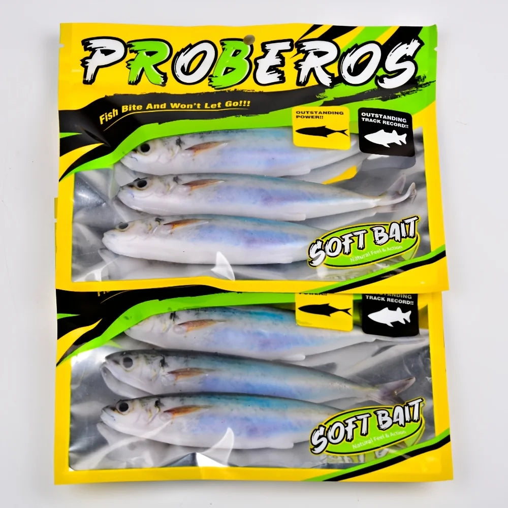 Lot De 3 Leurres Souples Pour Pêche En Mer — photo 8