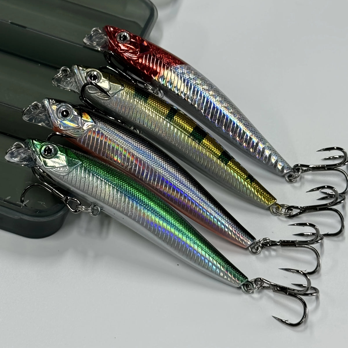 Lot De 4 Leurres Coulants Stickbait Minnow