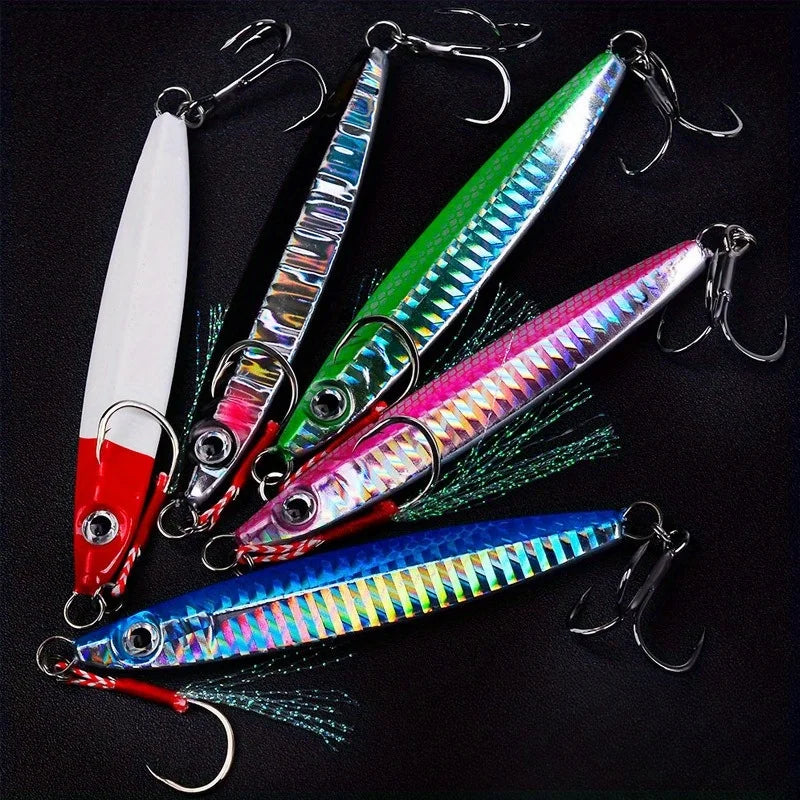 Lot De 5 Leurres De Pêche Jig De Lancer — photo 5