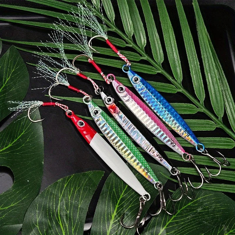 Lot De 5 Leurres De Pêche Jig De Lancer — photo 6