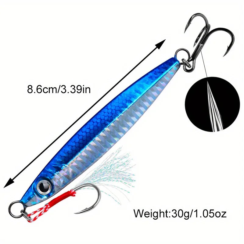 Lot De 5 Leurres De Pêche Jig De Lancer — photo 10