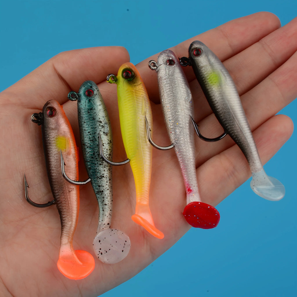 Lot De 5 Leurres Souples En Silicone — photo 2