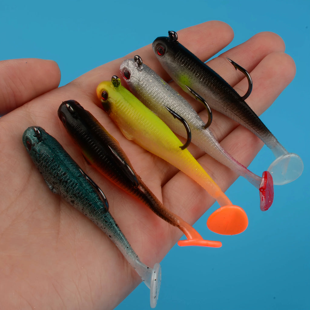 Lot De 5 Leurres Souples En Silicone — photo 8