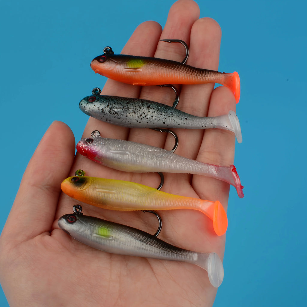 Lot De 5 Leurres Souples En Silicone — photo 9