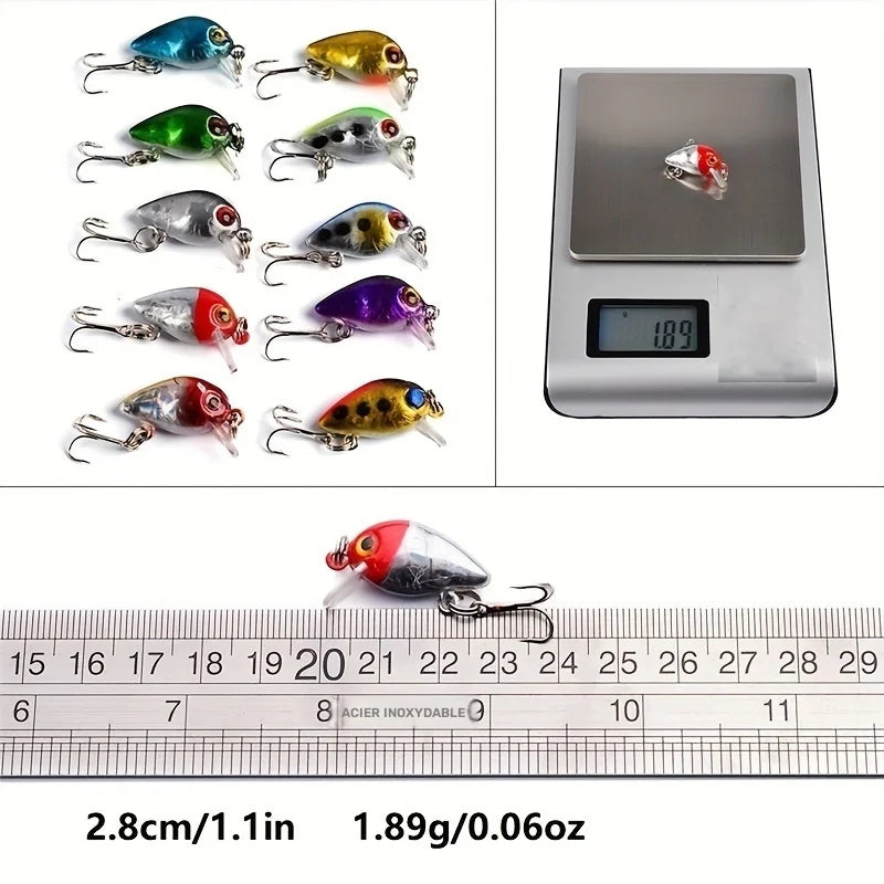 Lot De 56 Leurres De Pêche Mixtes — photo 2