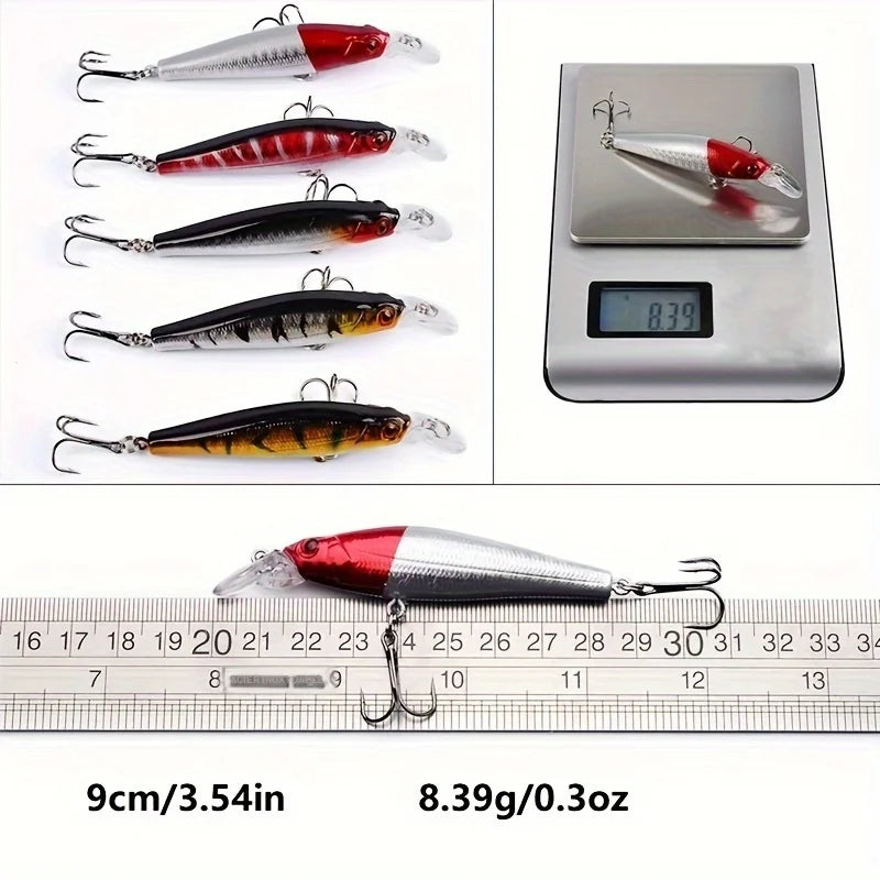 Lot De 56 Leurres De Pêche Mixtes — photo 3