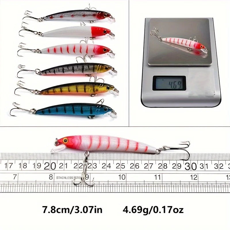 Lot De 56 Leurres De Pêche Mixtes — photo 6