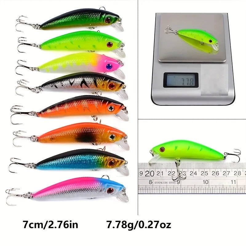 Lot De 56 Leurres De Pêche Mixtes — photo 7