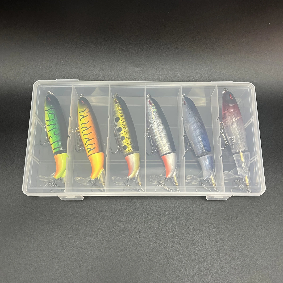 Lot De 6 Leurres Crayon À Surface Avec Queue Rotative — photo 9