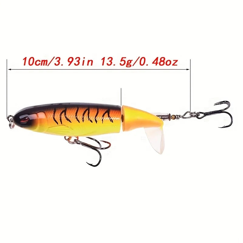 Lot De 6 Leurres De Pêche Popper Surface — photo 4
