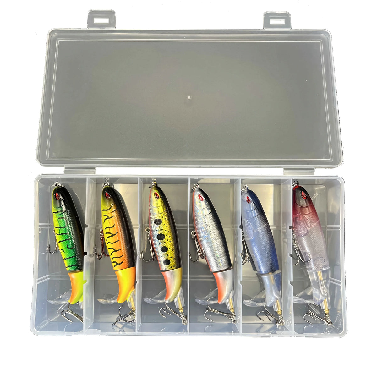 Lot De 6 Leurres De Pêche Popper Surface — photo 6