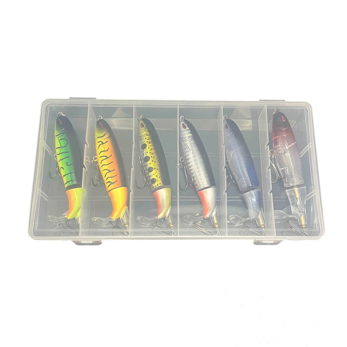 Lot De 6 Leurres De Pêche Popper Surface — photo 7