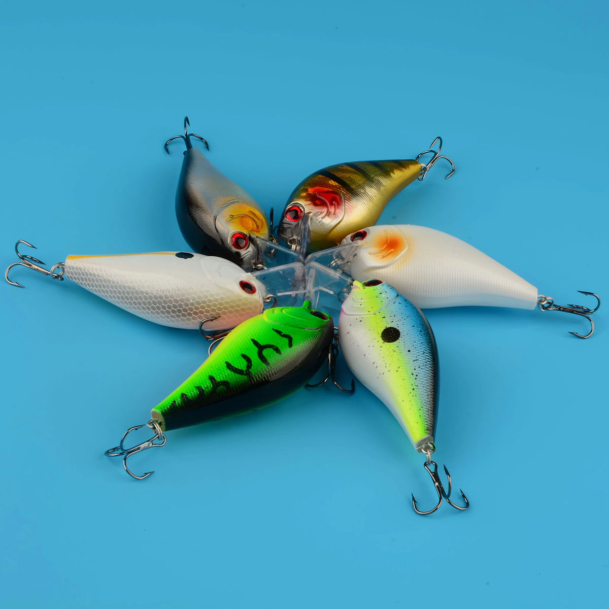 Lot De 6 Leurres Durs Minnow Flottants — photo 8