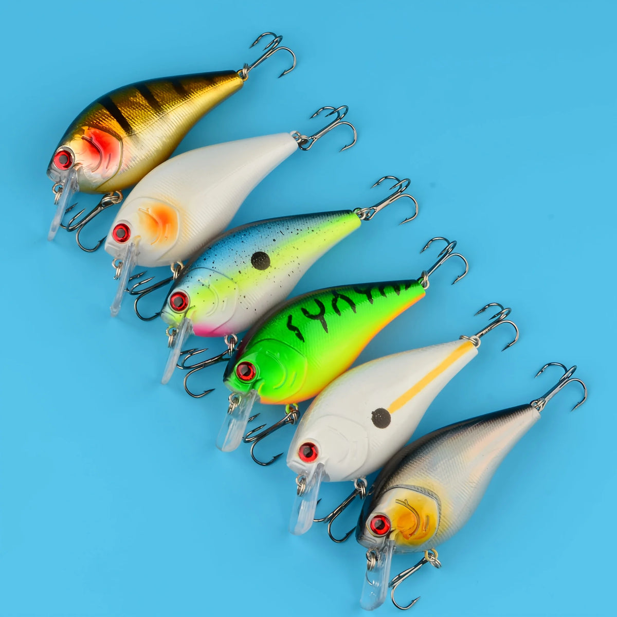 Lot De 6 Leurres Durs Minnow Flottants — illustration 1 Image