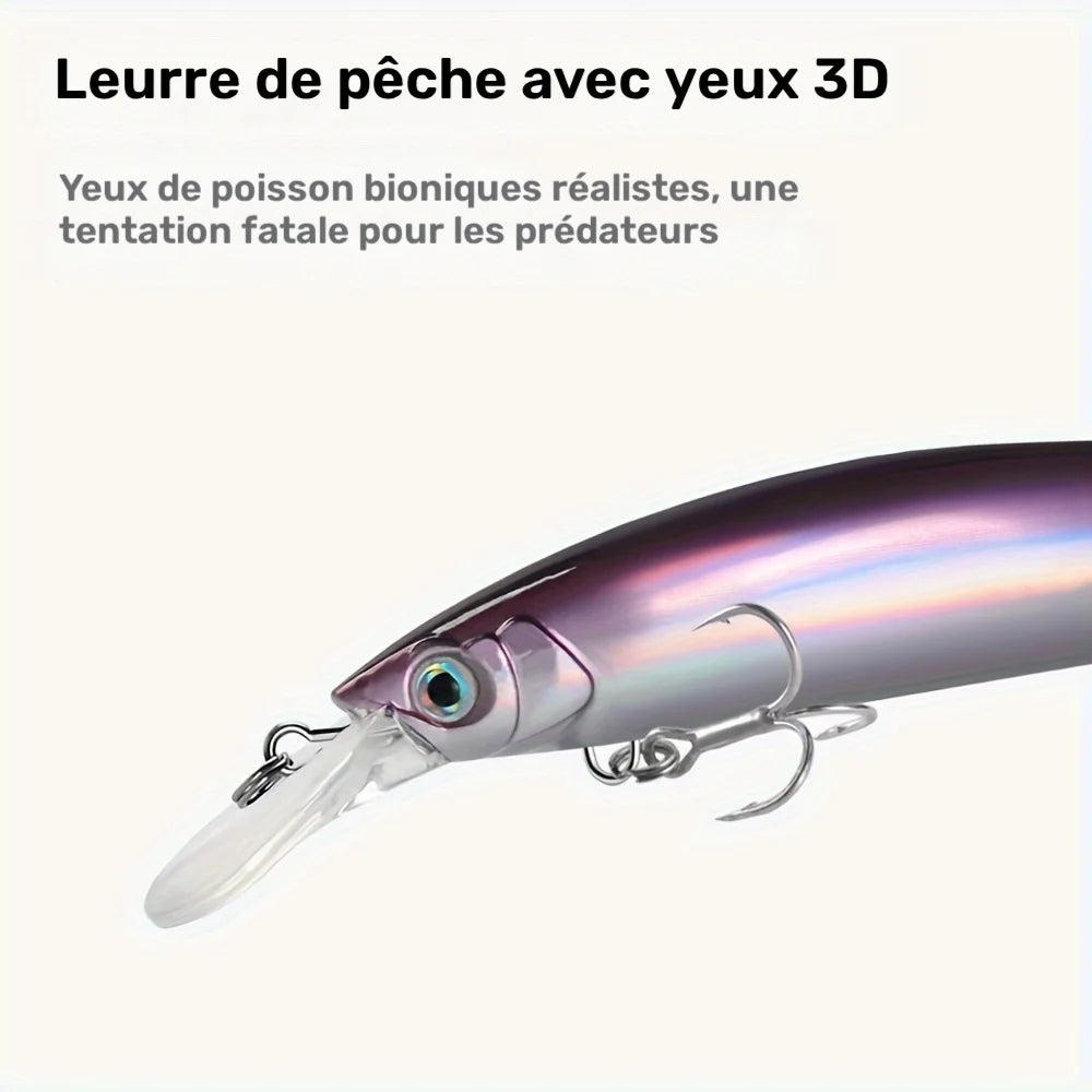 Lot de 6 Leurres Minnow Coulants pour Pêche — photo 5