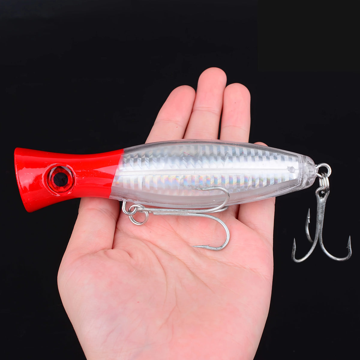 Lot de 6 Leurres Popper pour Pêche en Eau Salée — photo 8