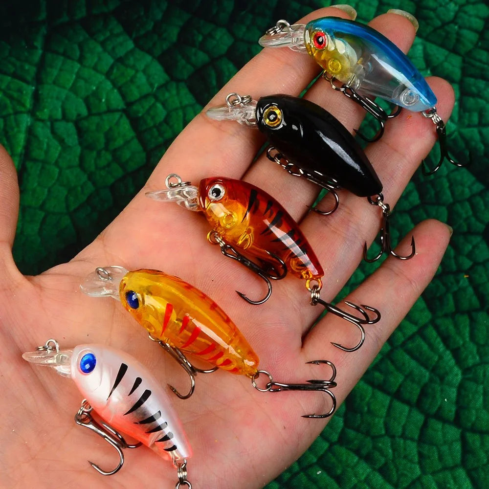 Lot De 9 Leurres Flottants Minnow Pour Pêche — photo 4