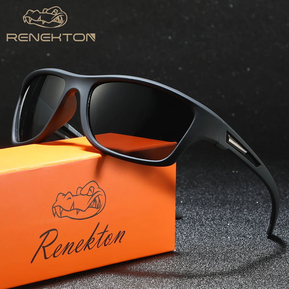 Lunettes De Soleil Polarisées Homme UV400 Décontractées — Gris-noir, photo 6