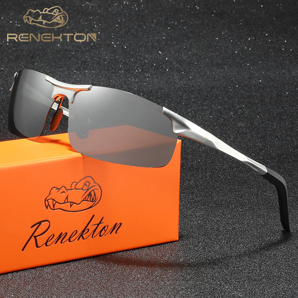 Lunettes de Soleil Polarisées Sans Monture en Alliage — Mercure, photo 2