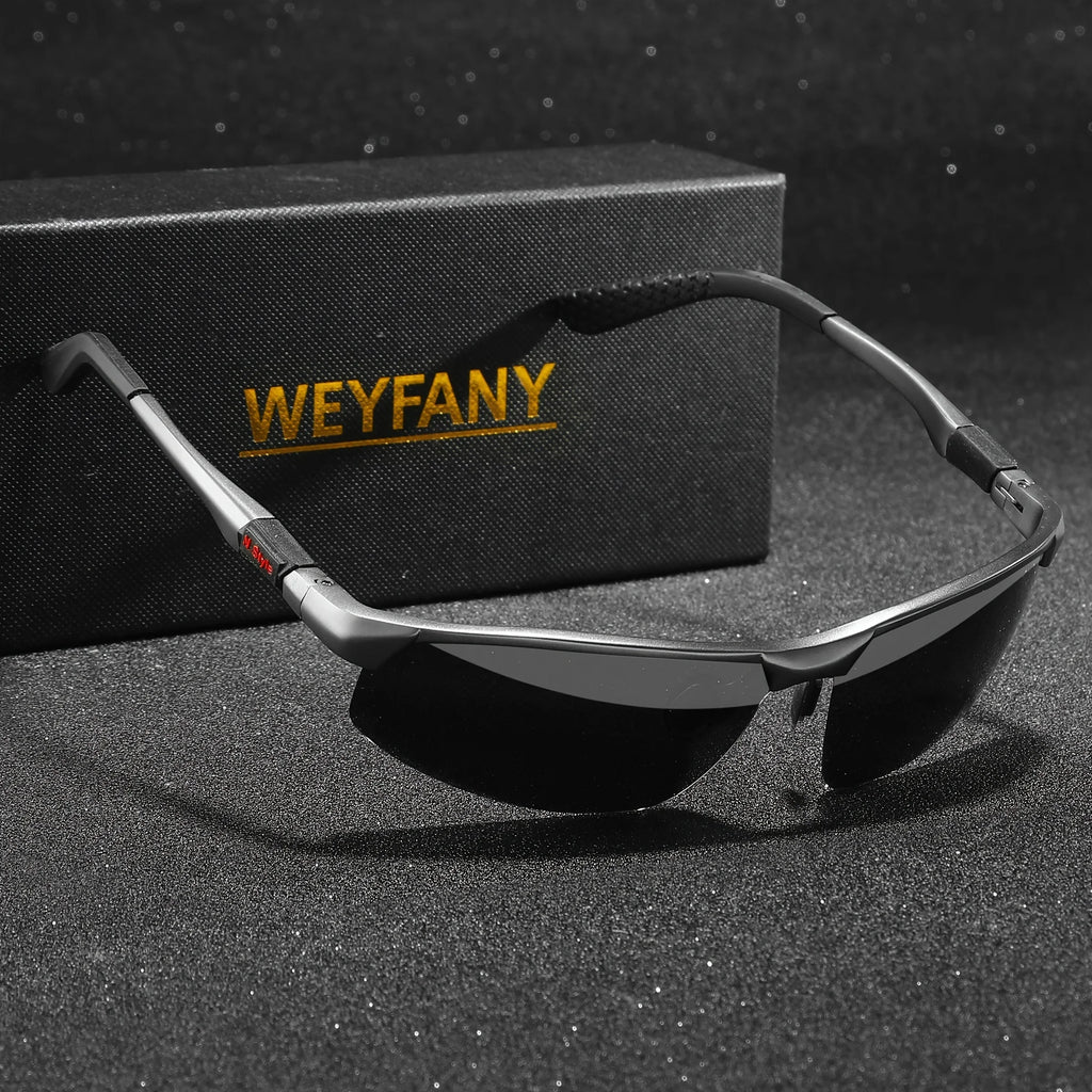 Lunettes de Soleil Polarisées Sans Monture en Aluminium-Magnésium — photo 5