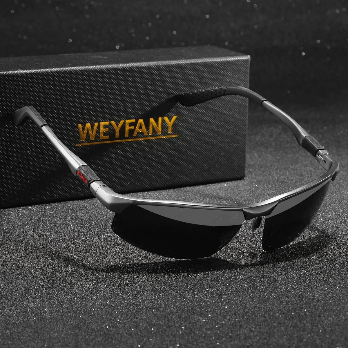 Lunettes de Soleil Polarisées Sans Monture en Aluminium-Magnésium — photo 5