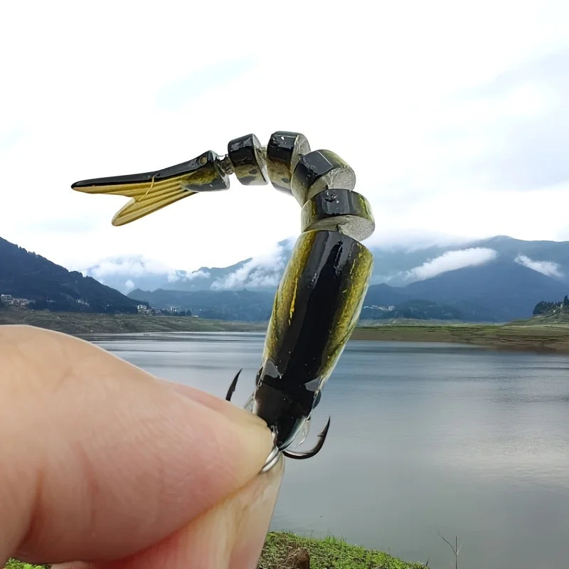 Mini Leurre Swimbait Souple Multi-Segments — photo 5