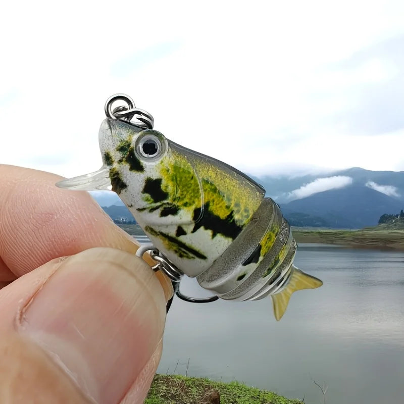 Mini Leurre Swimbait Souple Multi-Segments — photo 17