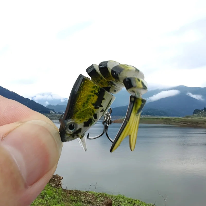 Mini Leurre Swimbait Souple Multi-Segments — illustration 3 Image