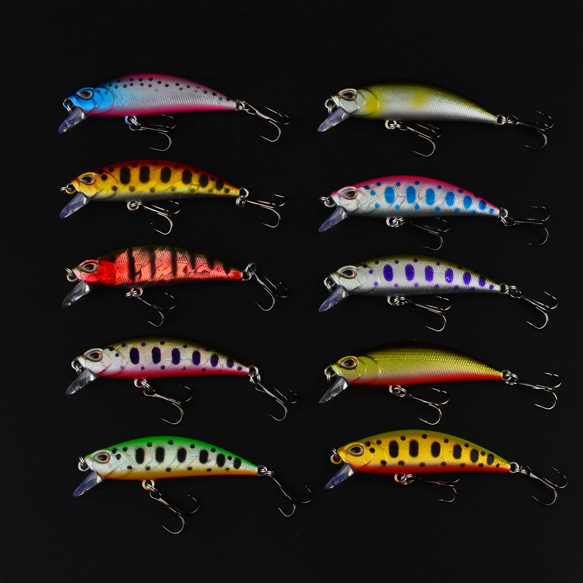 Mini Leurres Bionic Minnow 3D avec Hameçon Triple — photo 8