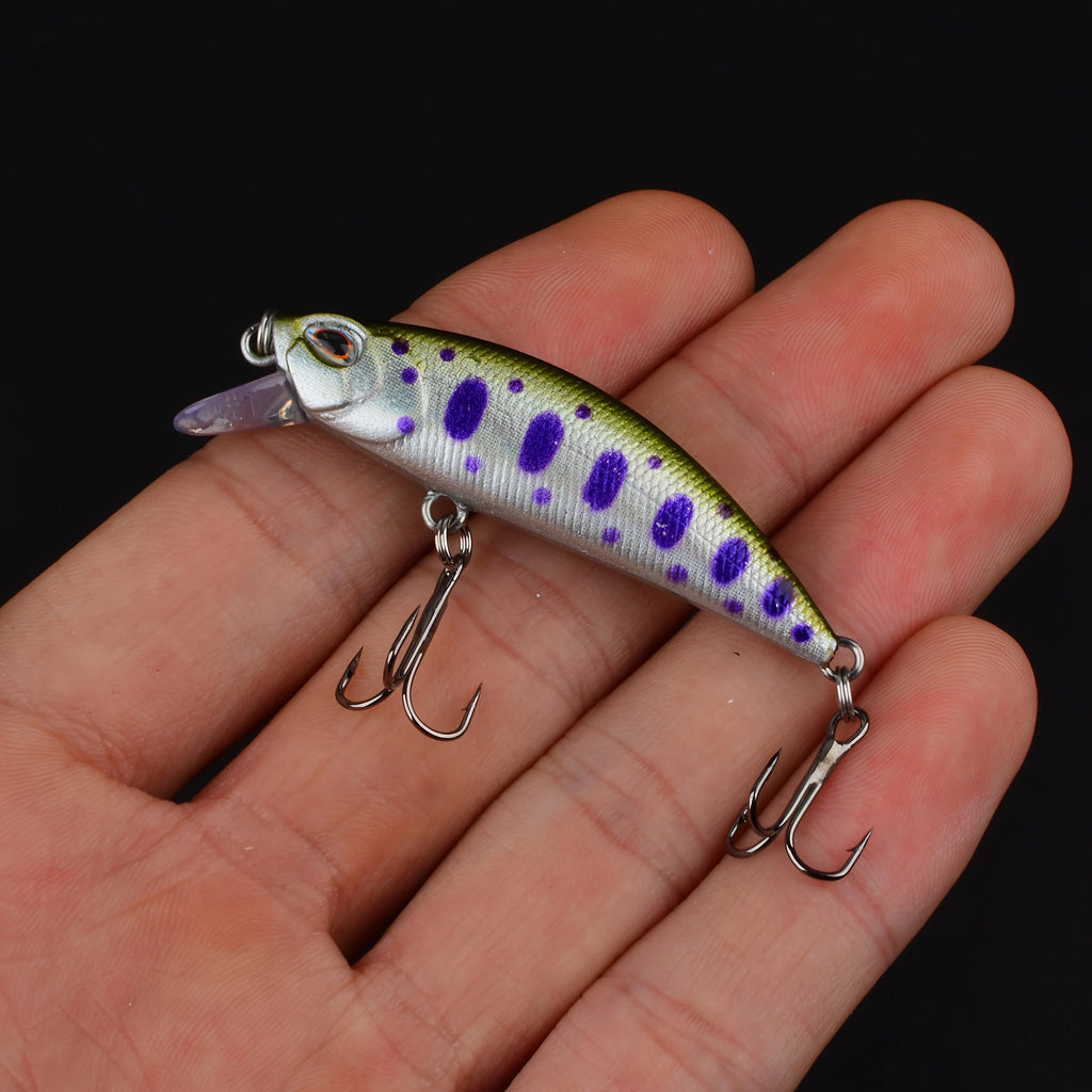 Mini Leurres Bionic Minnow 3D avec Hameçon Triple — photo 9