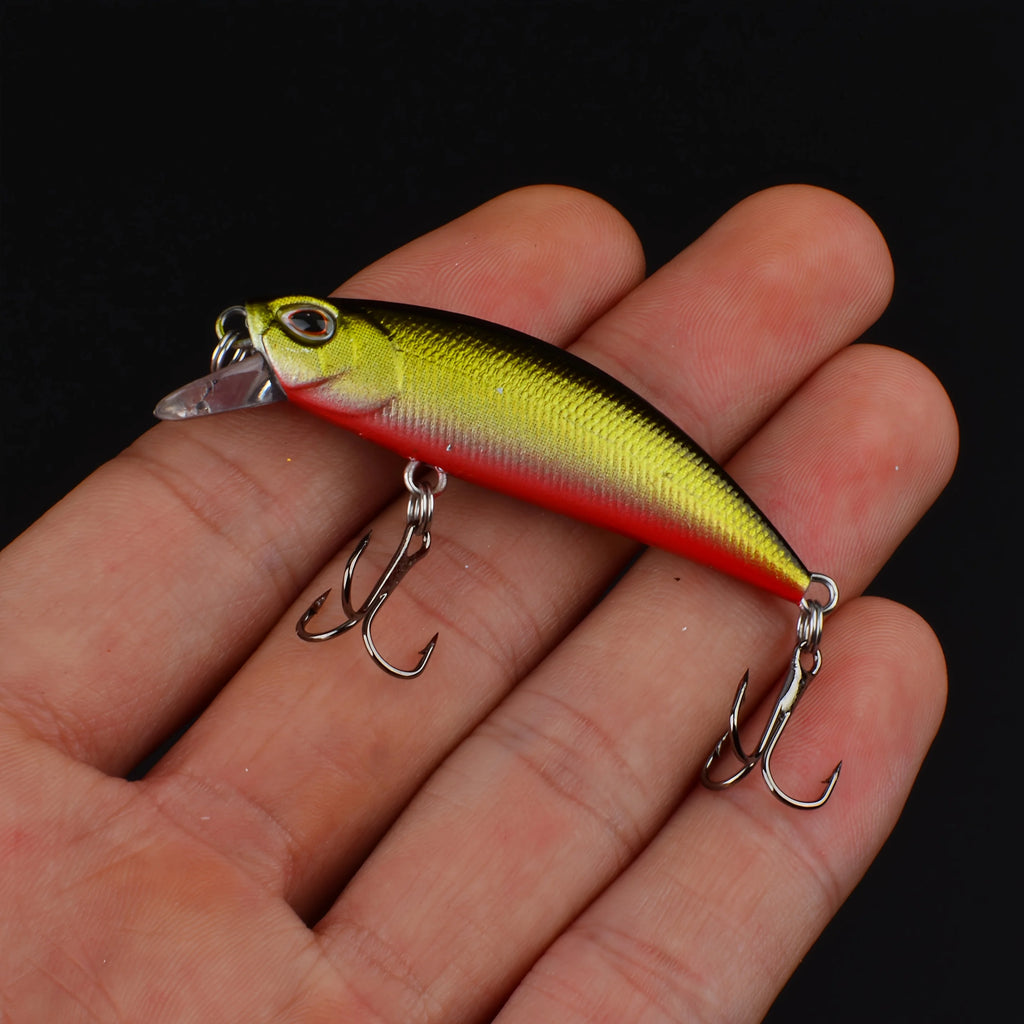 Mini Leurres Bionic Minnow 3D avec Hameçon Triple — photo 10