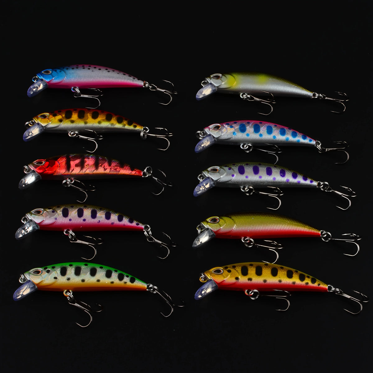 Mini Leurres Bionic Minnow 3D avec Hameçon Triple — illustration 3 Image