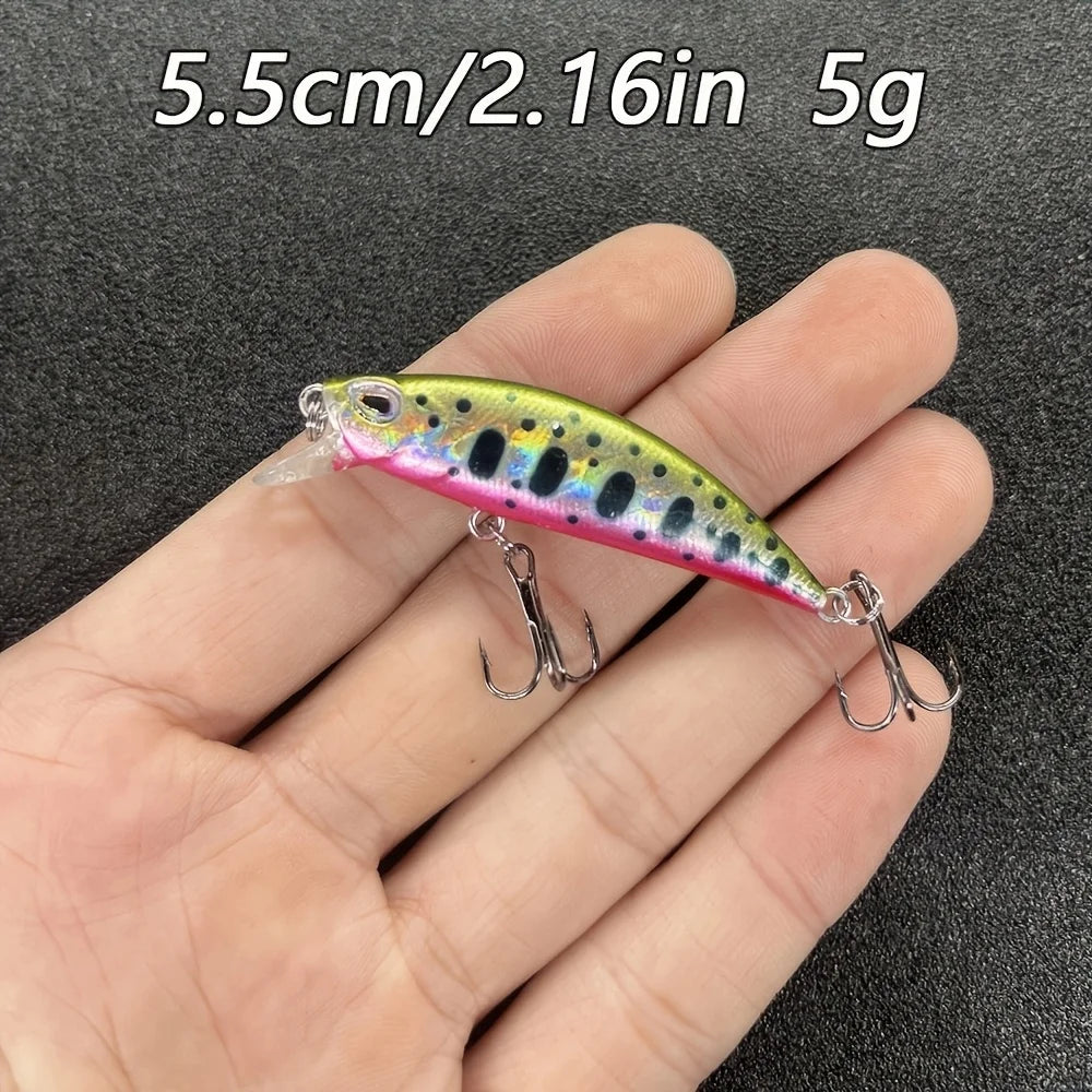 Mini Leurres Minnow Coulants 5 Pièces — photo 5