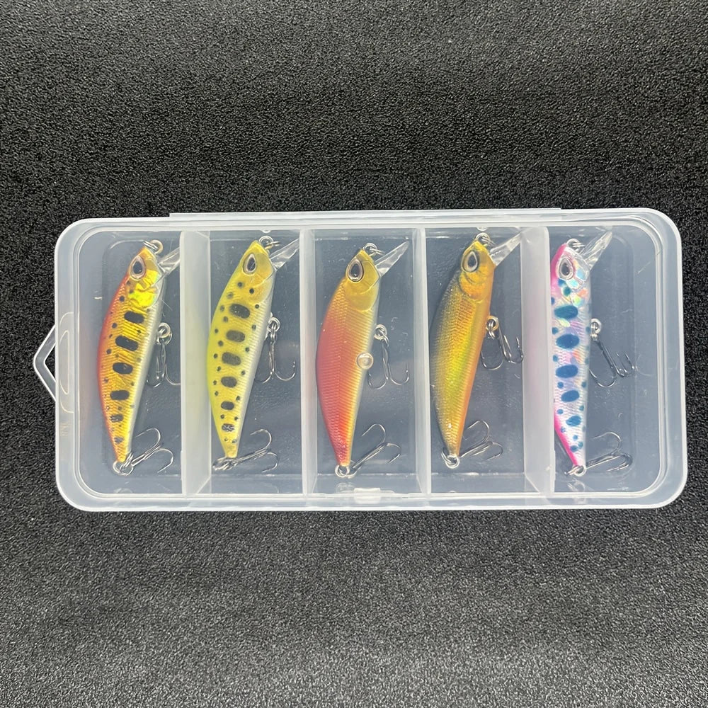 Mini Leurres Minnow Coulants 5 Pièces — photo 6