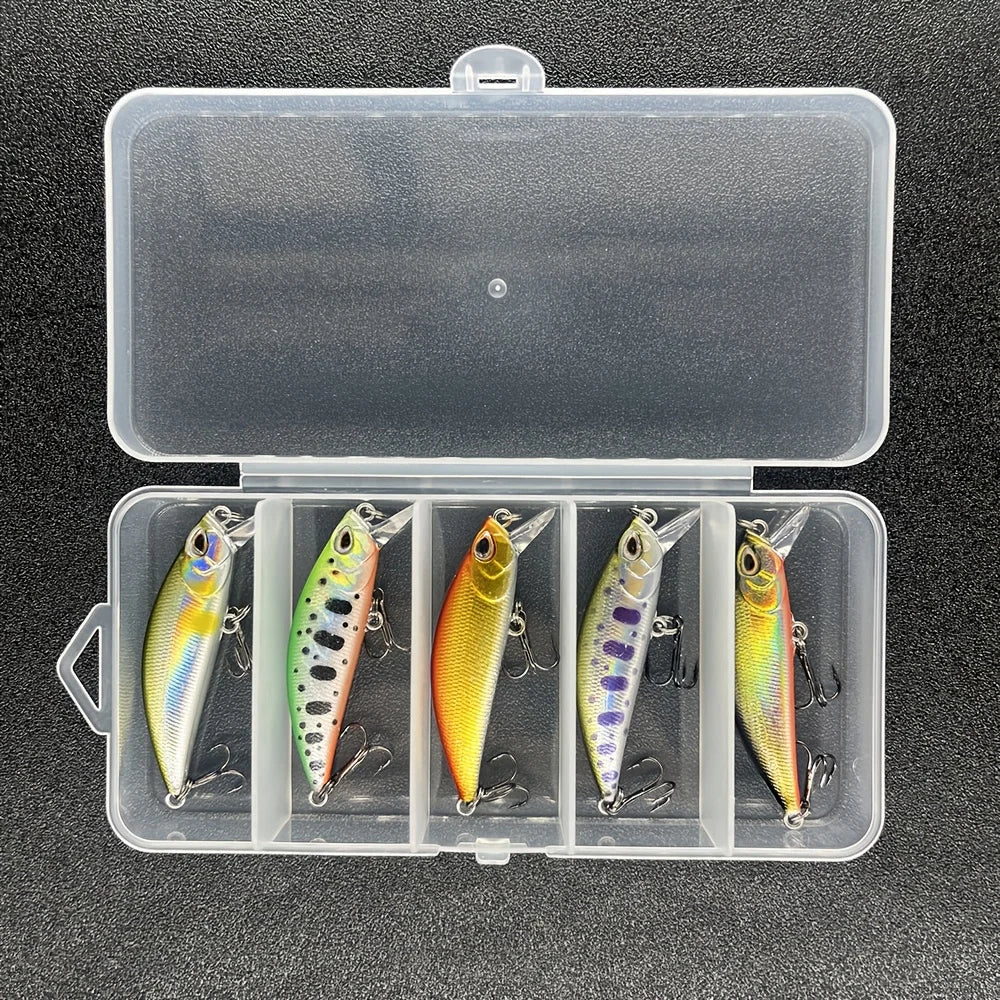 Mini Leurres Minnow Coulants 5 Pièces — photo 7