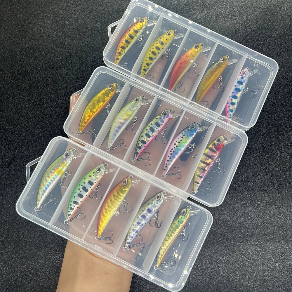Mini Leurres Minnow Coulants 5 Pièces — illustration 1 Image