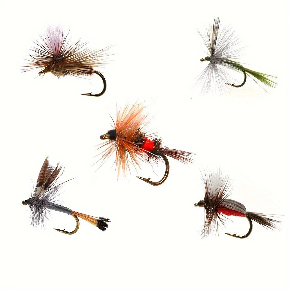 Mouches Sèches Premium pour Pêche à la Truite