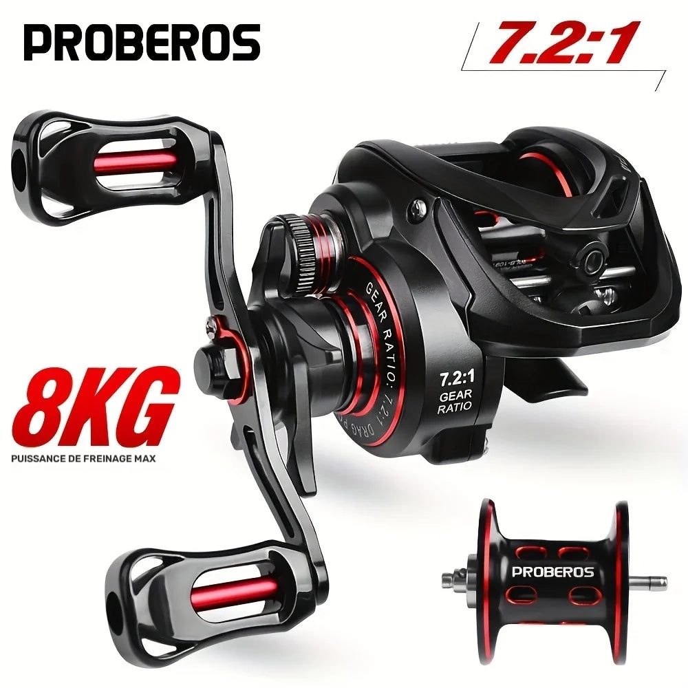 Moulinet Baitcast 5+1 Roulements 7,2:1 — photo 4