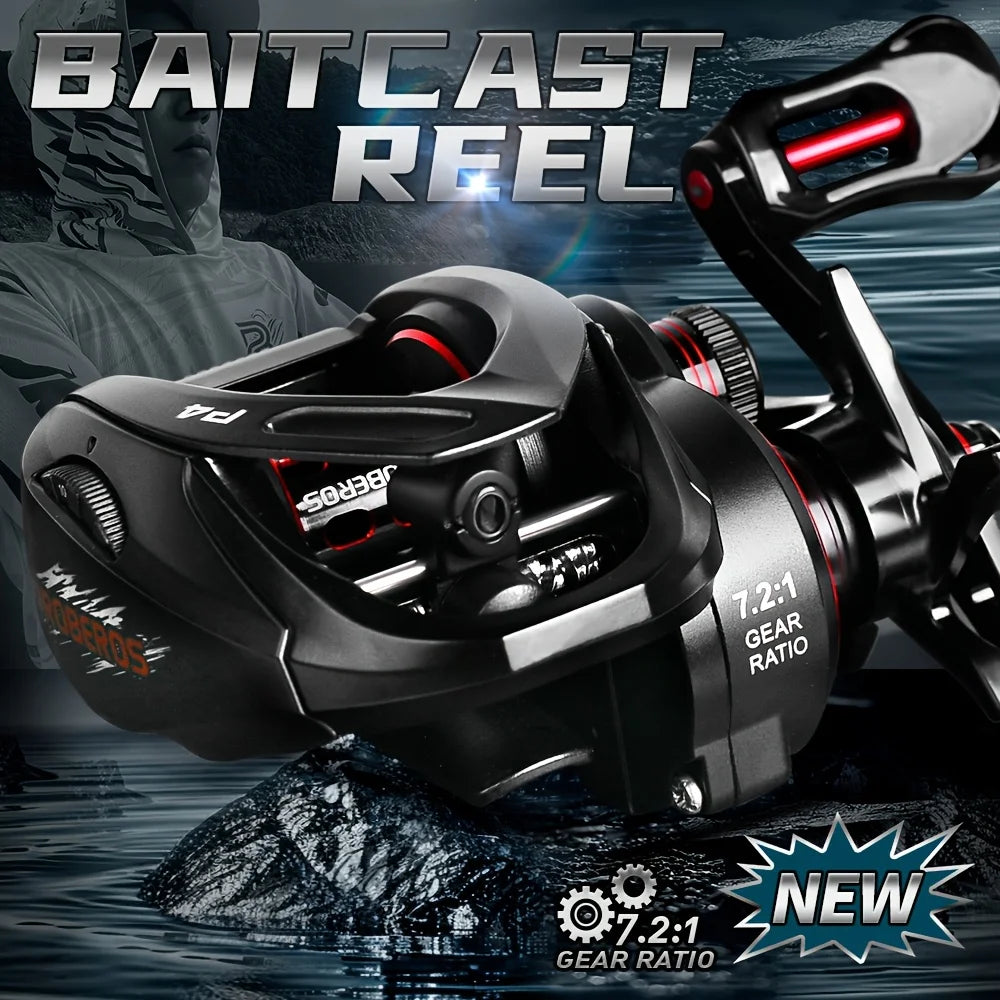 Moulinet Baitcast 5+1 Roulements 7,2:1 — photo 10