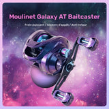 Moulinet Baitcaster en Graphite Et Aluminium Ambidextre