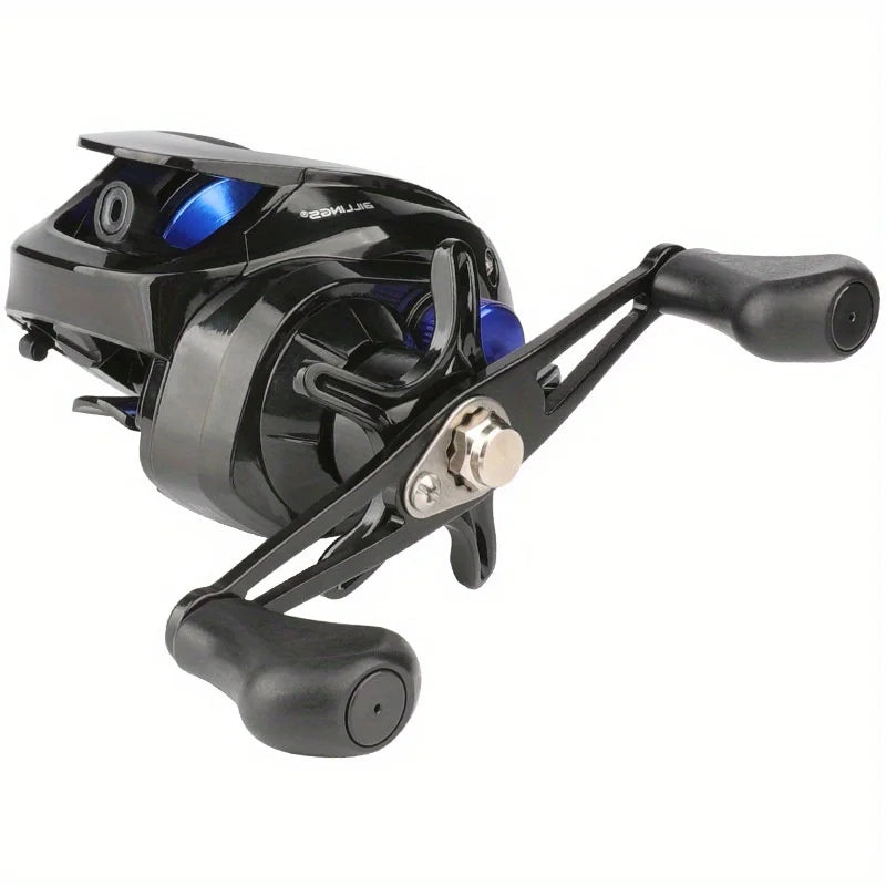 Moulinet Baitcasting En Aluminium Série AS — Noir Bleu, photo 13